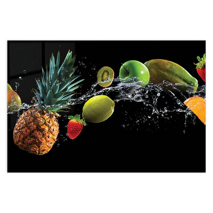 Panou Sticla Bucatarie, Fresh Fruits 2, 50x70cm