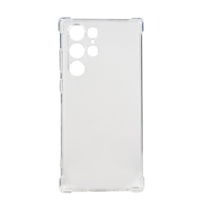 Защитен капак Spacer за Samsung Galaxy S22 Ultra, гъвкав TPU материал, прозрачен