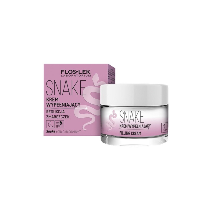 Крем за лице Snake Filling Cream, Flos-Lek, Anti-Age, 50 мл