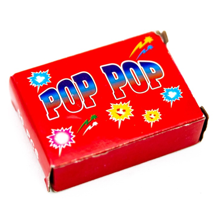 Artificii Pop Pop snapper bombite in cutie,50 buc cutie