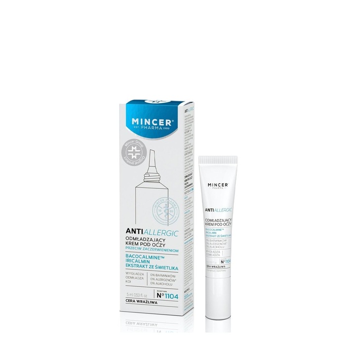 Crema pentru ochi, Nr. 1104, Mincer Pharma, Zi/Noapte, 15ml