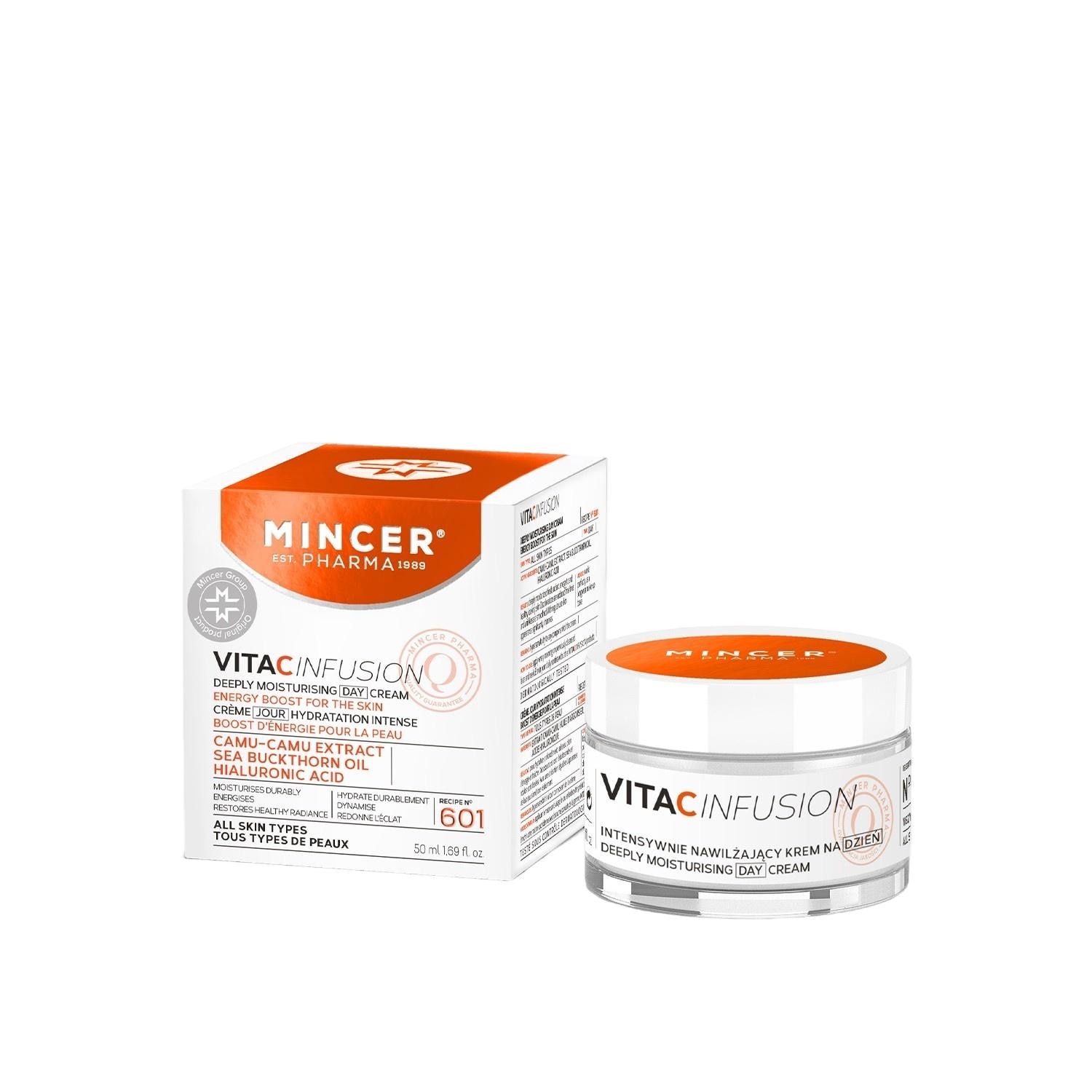 Хидратиращ крем за лице, No. 601 Vita C Infusion, Mincer Pharma, Daily