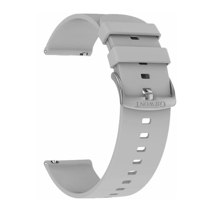 Curea smartwatch, Giewont, Silicon, Gri