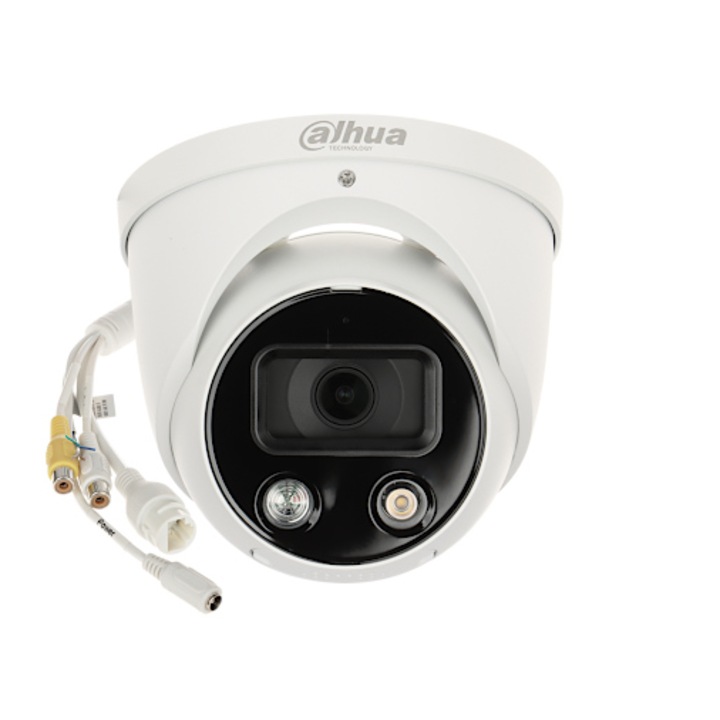 Камера за наблюдение IPC-HDW3249H-AS-PV-0280B, Dahua, 8 Mpx, IR 30 м