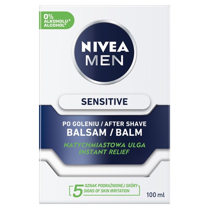 Балсам за след бръснене, NIVEA, MEN, Без алкохол, 100 мл