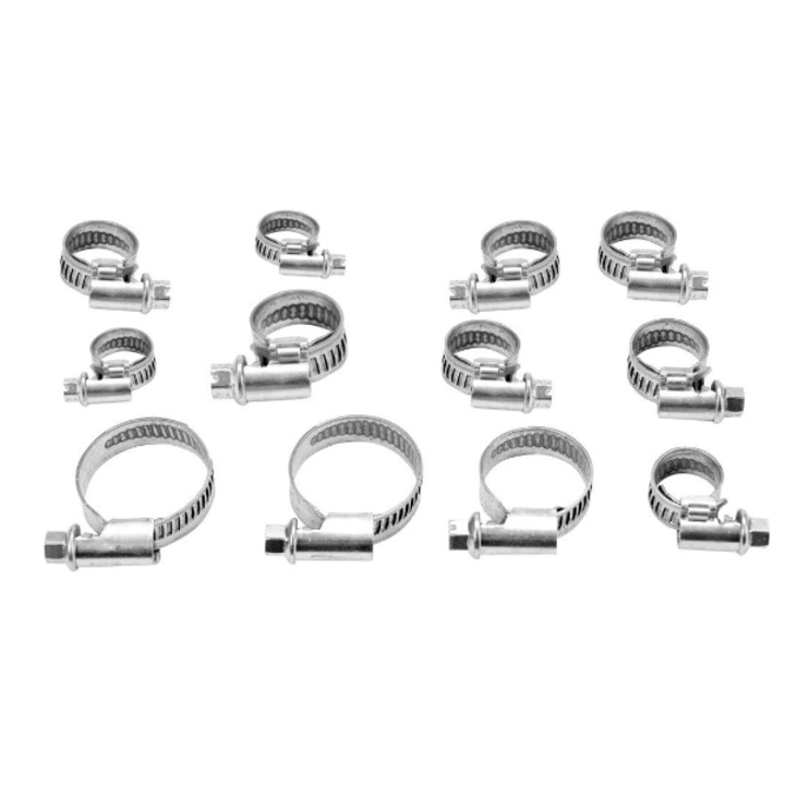 Set 12 coliere prindere YLT-6680 din otel inoxidabil