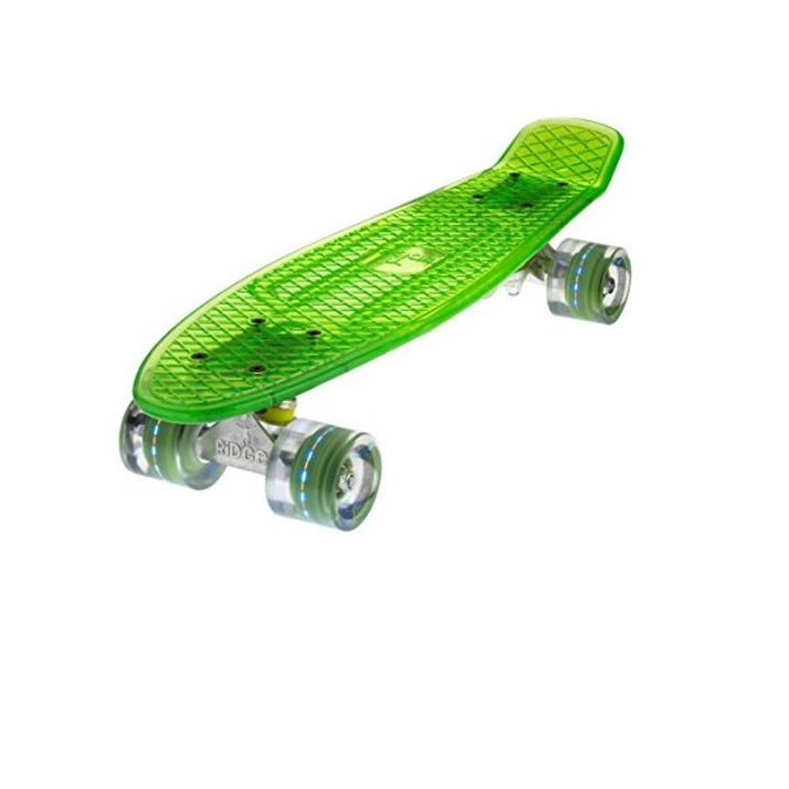 Penny board RIDGE 22 Blaze Green led multi