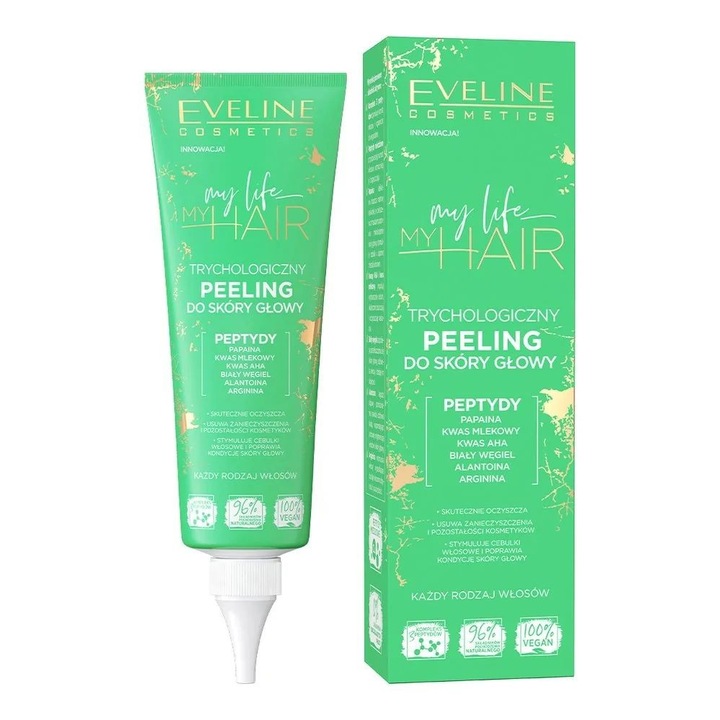 Fejbőr hámlasztó, Eveline, My Life My Hair, 125 ml