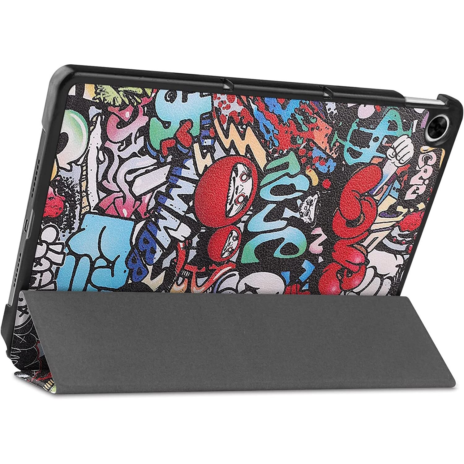 Husa pentru tableta Realme Pad 10.4 inch, Sigloo, Model Graffity