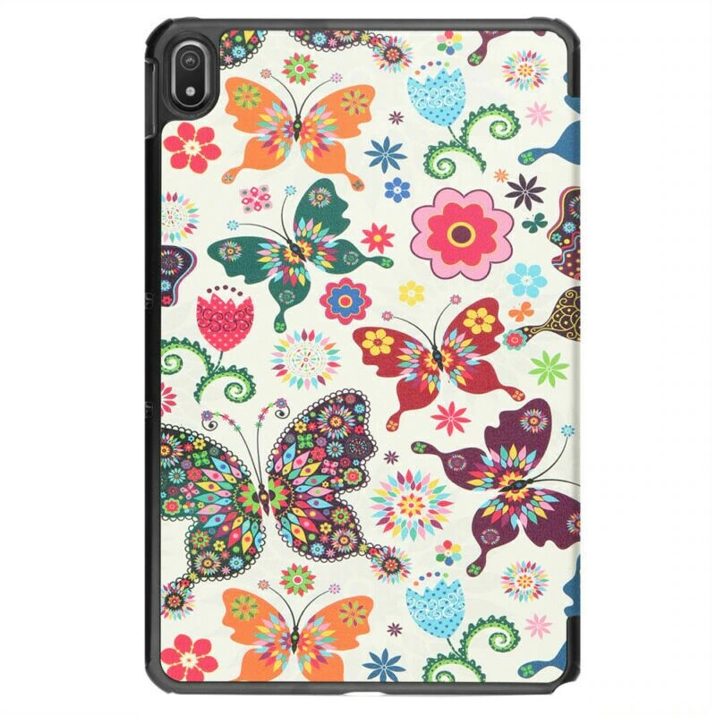 Husa Slim Sigloo, Smart Cover, Trifold, pentru tableta Nokia T21 2022, 10,4inch, model Butterfly