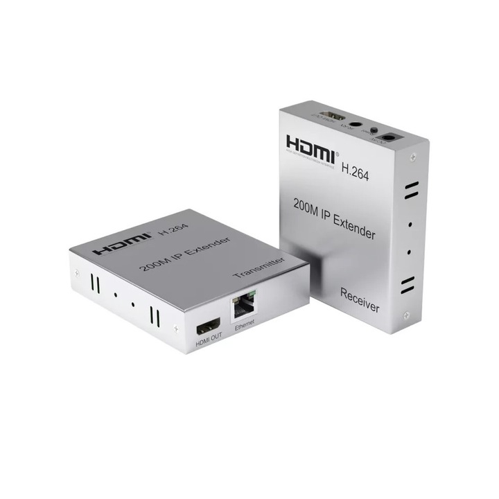 Kit hosszabbító HDTV + IR 200m UTP kábelen