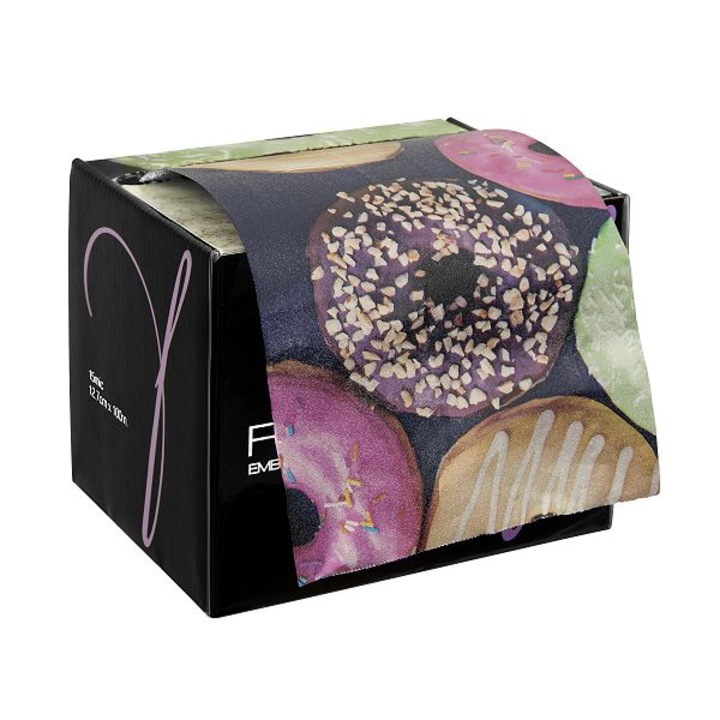 Folie aluminiu Embossed Foil DONUTS 100m