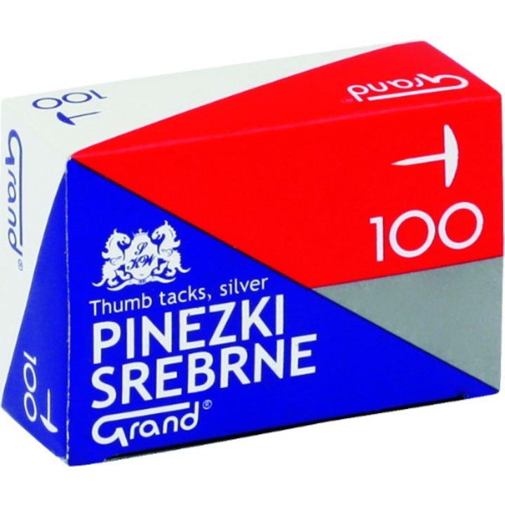 Комплект от 100 пионки, Grand, Silver