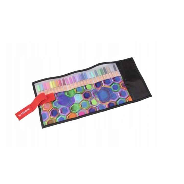 Set 25 pixuri fine, Stabilo, Multicolor