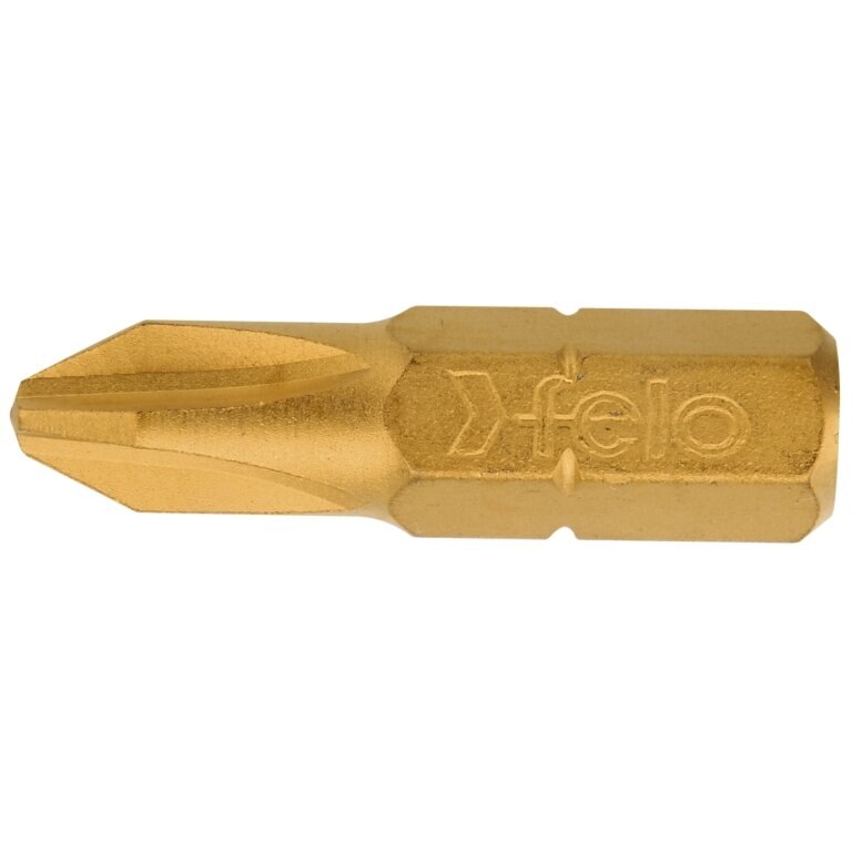 Bit TiN Plus profil Phillips, Felo, C6.3, PH2, 25mm