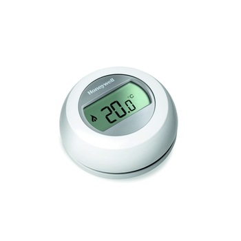 Termostat Smart Honeywell Y87RF, wireless, 5-35°C, display Lcd, App, Baterii, Alb/Gri Termostat Smart Honeywell Y87RF, wireless, 5-35°C, display Lcd, App, Baterii, Alb/Gri