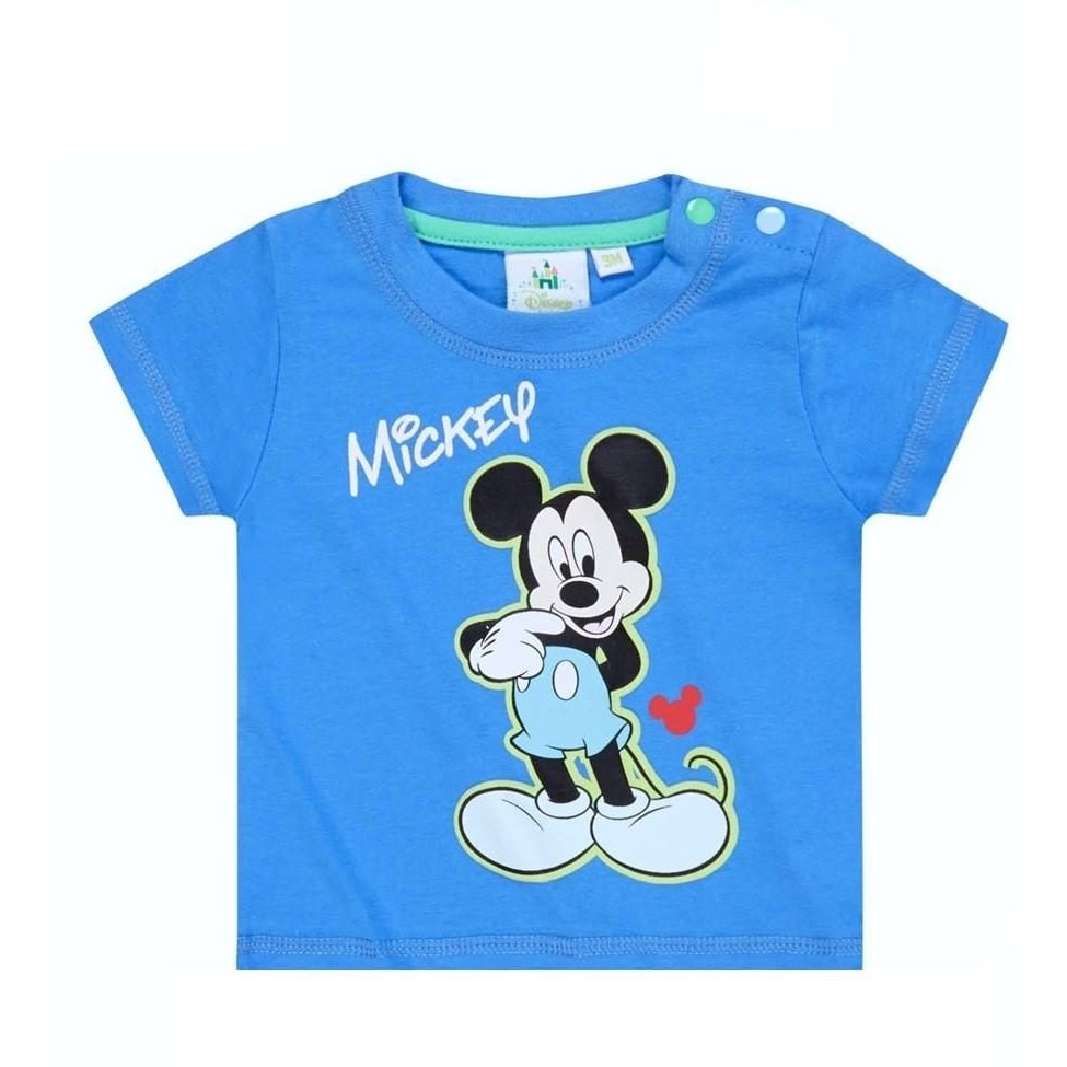 Tricou bebe Disney Mickey Mouse, Albastru