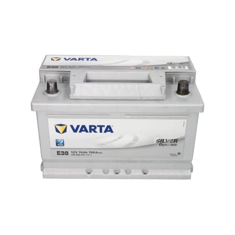 Baterie auto Varta 12V, 74Ah, 750A, Silver 