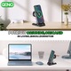Incarcator Wireless Qeno® Statie Incarcare 4 In 1 Qi Fast Charger 25W Incarcare Rapida, Ceas Alarma, Compatibil Doar Cu Apple Watch Seriile 2-7, Airpods 2/3/PRO si Iphone Android Samsung Huawei Xiaomi, Negru