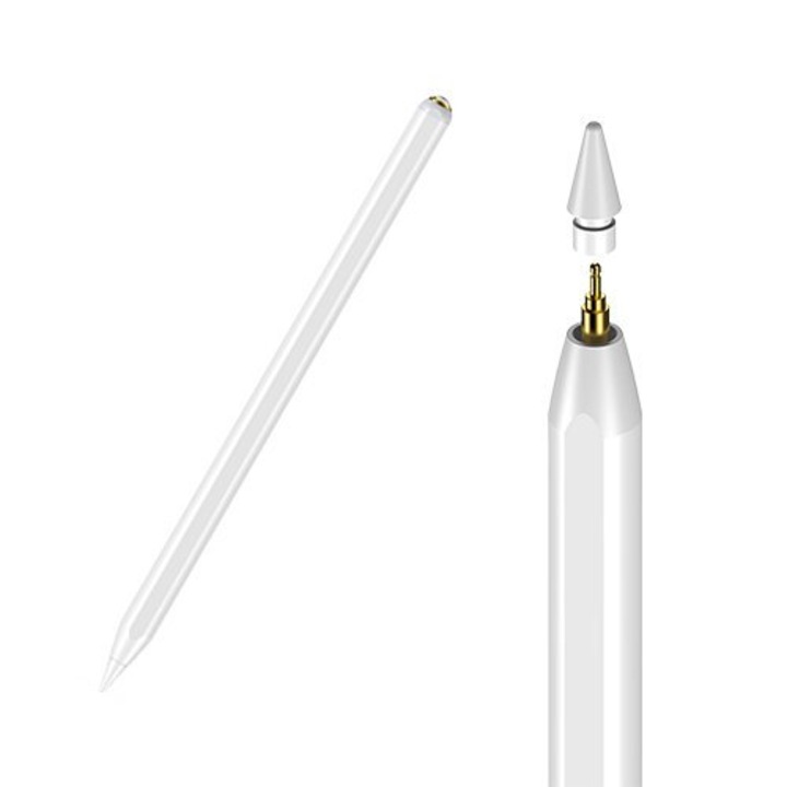 Stylus HG04, Choetech, 80 mAh, съвместим с iPad, бял