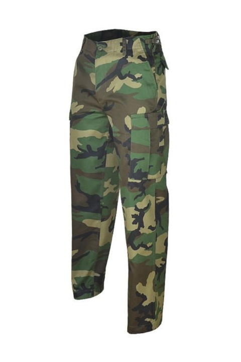 Pantaloni BDU Mil-Tec Ranger Woodland Verde 6XL