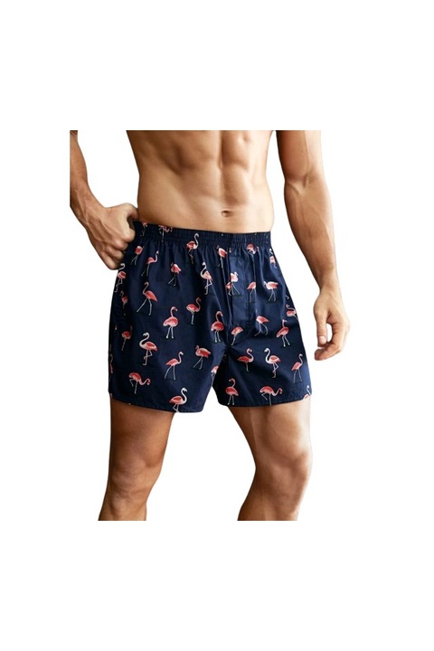 Flamingó kék pizsamanadrág, Kék