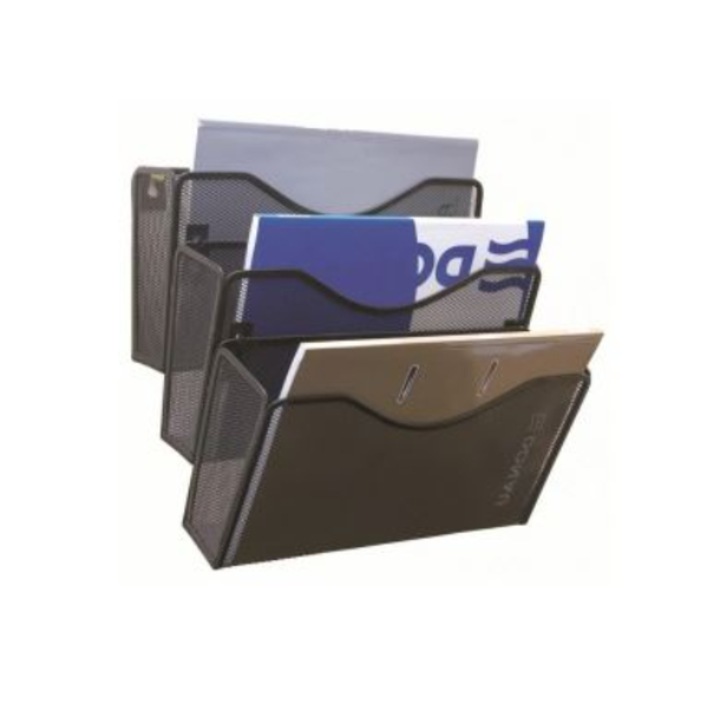 Комплект рафтове Q-Connect, метал, черен