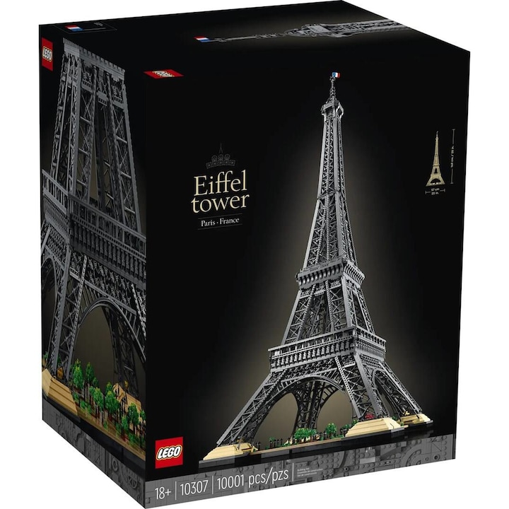 LEGO Icons Creator Expert - Turnul Eiffel, 10001 piese