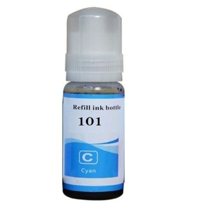 Kompatibilis tinta utántöltő palack Epson 101 Extralarge, cián, 70 ml, 6000 oldal, Epson EcoTank ITS L4150, L4160, L6160, L6170, L6190