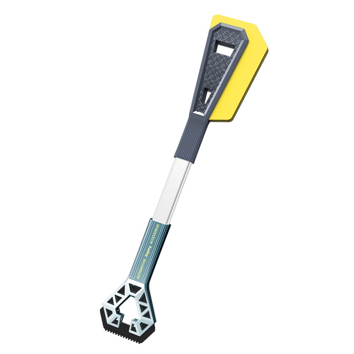 Racleta profesionala UIQ zapada/gheata, curatat parbriz si caroserie, 61 cm, Verde
