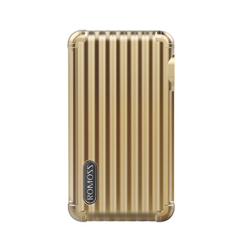 Acumulator extern Romoss Upower, 10000 mAh, cu incarcator priza integrat, Gold Acumulator extern Romoss Upower, 10000 mAh, cu incarcator priza integrat, Gold