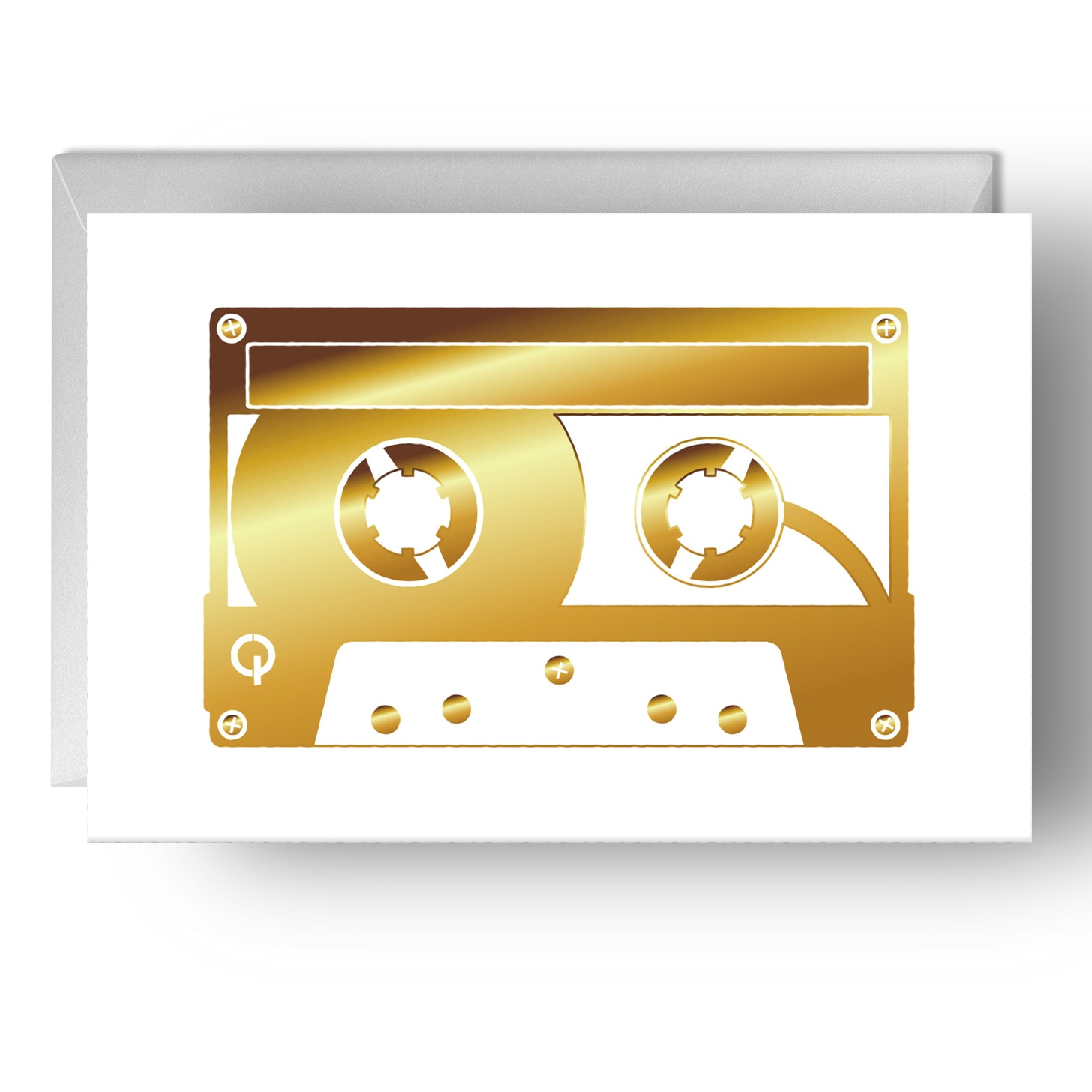 Felicitare model AUDIO TAPE