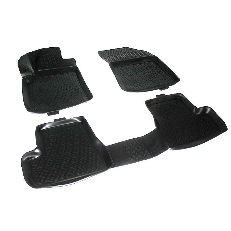 Covoare cauciuc stil tavita Citroen C3 MK II dupa 2009