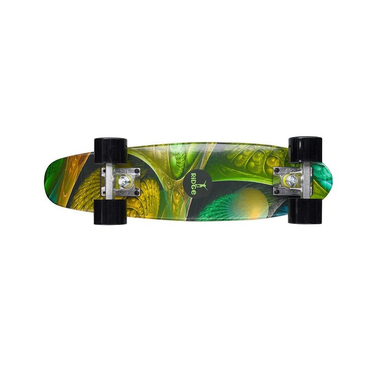 Penny board RIDGE 22 Lemn soparla roti negre
