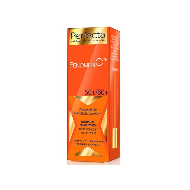 Околоочен крем Phenomenon C, Perfecta, 50-60+, 15 мл