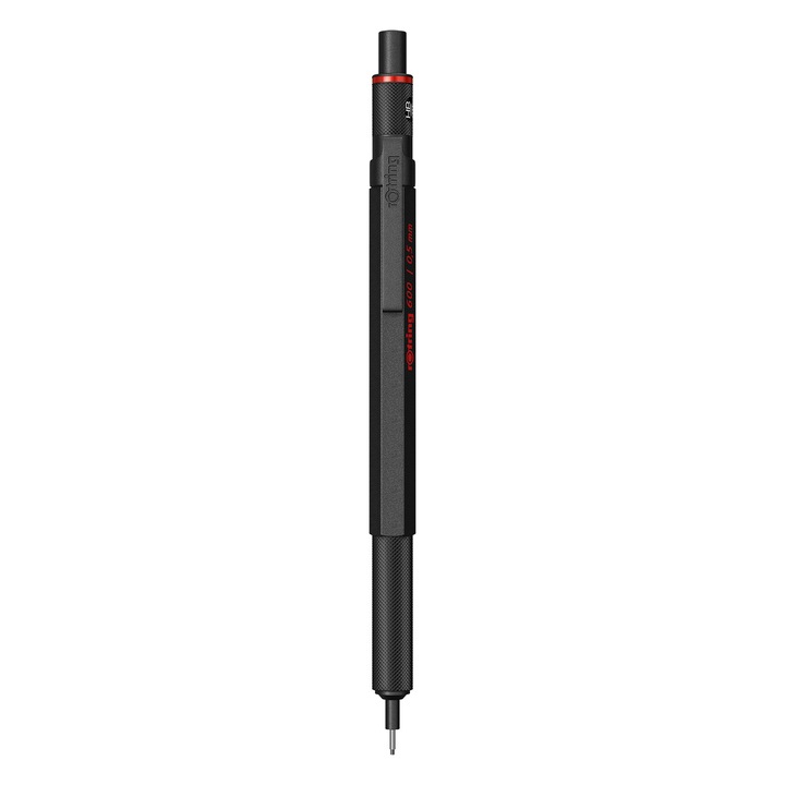 Creion Mecanic 0.5 Rotring 600 Black, negru