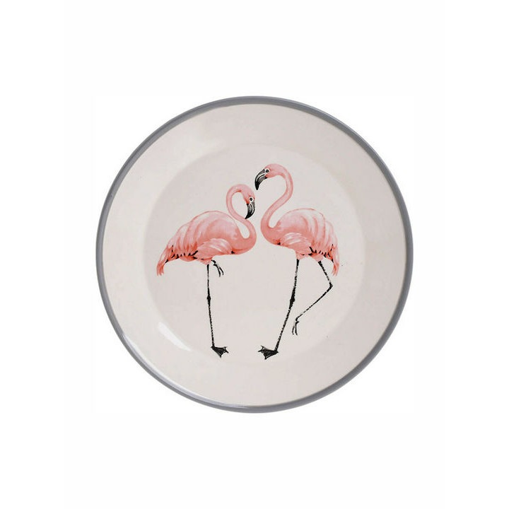 Set 6 farfurii "Flamingo" D24cm