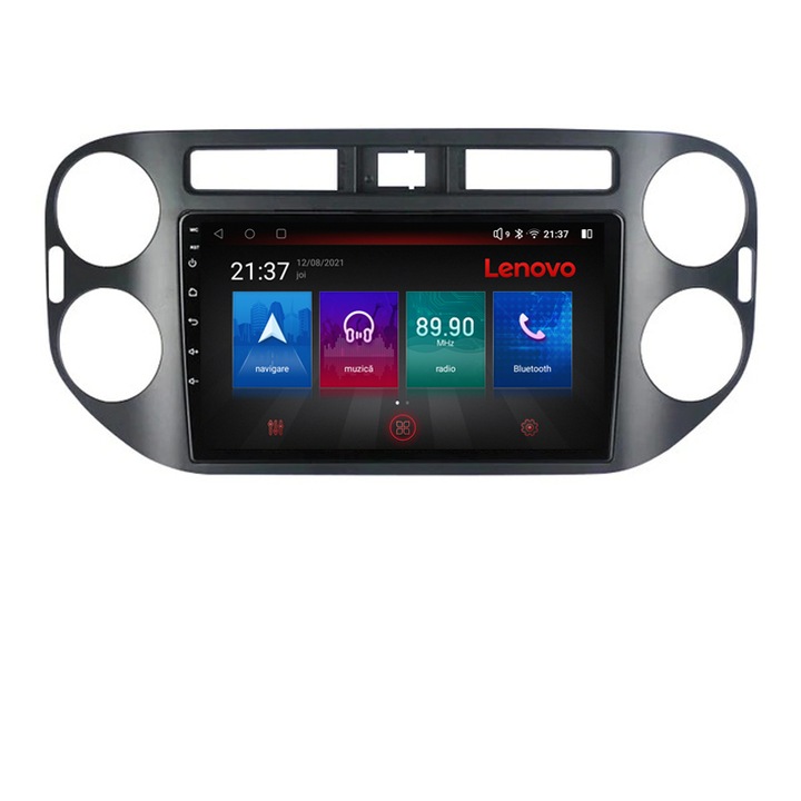 Navigatie dedicata VW TIGUAN- Octa Core Android Radio Bluetooth GPS WIFI/4G DSP LENOVO 2K 8+128GB 360 Toslink