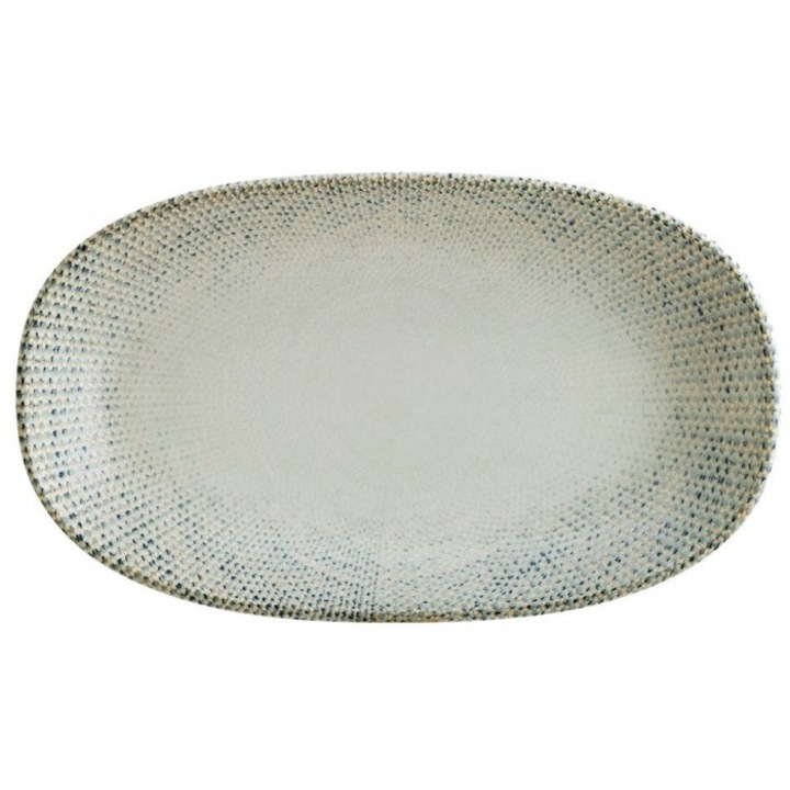 Farfurie portelan ovala BONNA SWAY 19x11cm
