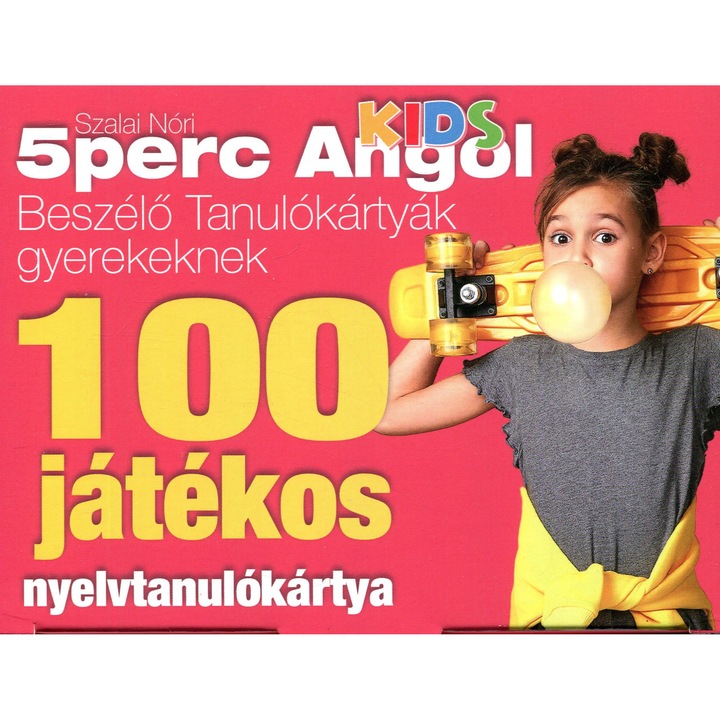 5 PERC ANGOL KIDS: Beszélő Tanulókártyák Gyerekeknek