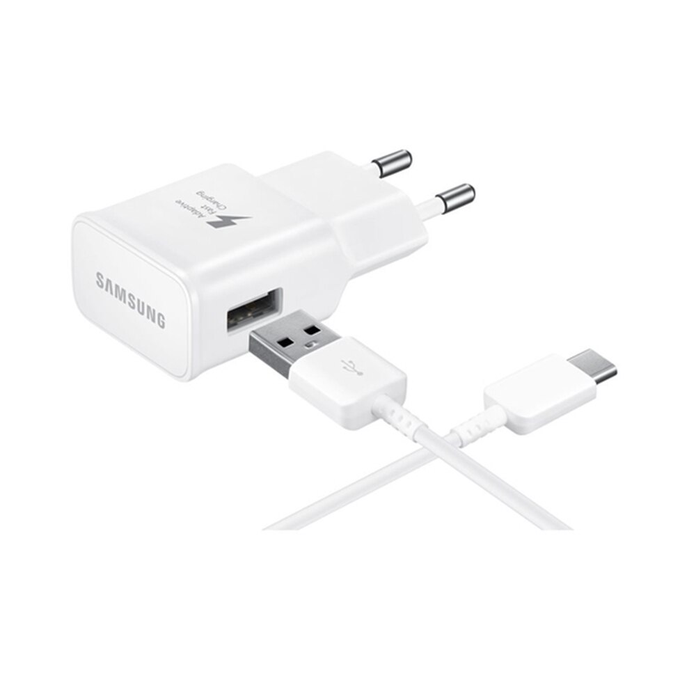 Töltő: Samsung EP-TA50EWE 1,55A fehér hálózati töltőfej + EP-DN930CWE ...