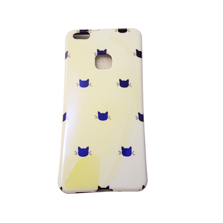 Husa spate pentru Huawei P10 Lite, Design Cats TPU Lucios
