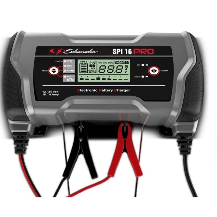 Egyenirányító 12V / 24V 16A Schumacher SPIPRO16