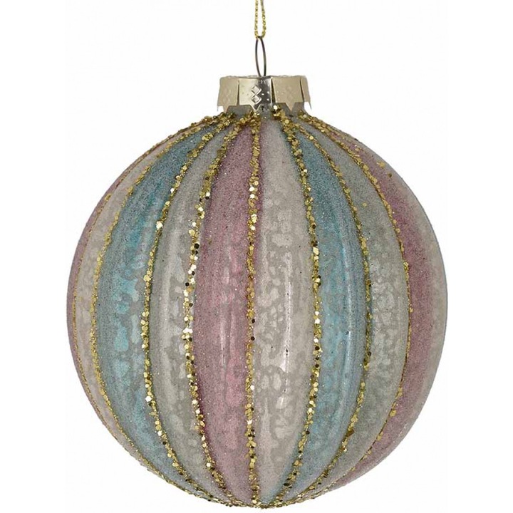 Set 6 globuri colorate D=10cm