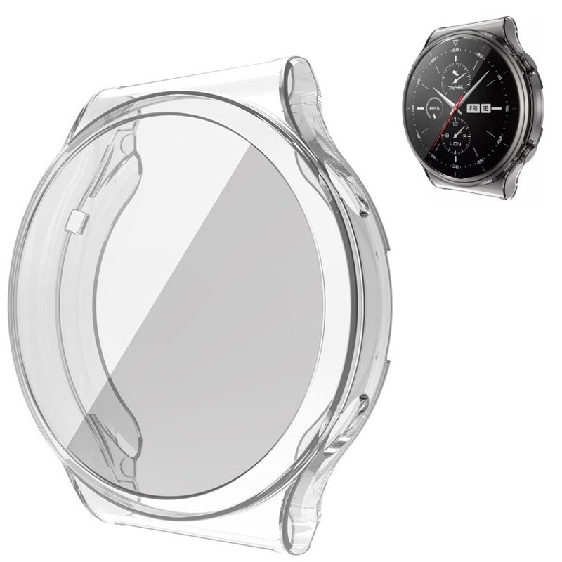 Smaate Fundas De Reloj Compatibles Con Uaue T60 De 1.91 Pulgadas Smart Watch, Funda De TPU Con Protector De Pantalla, Cuerpo Y Pantalla Protectora Del Reloj (oro Rosa