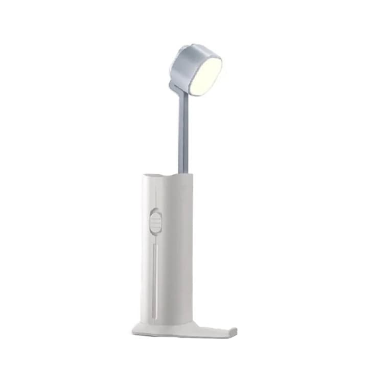 Lampa LED portabila multifunctionala cu suport pentru telefon si power bank