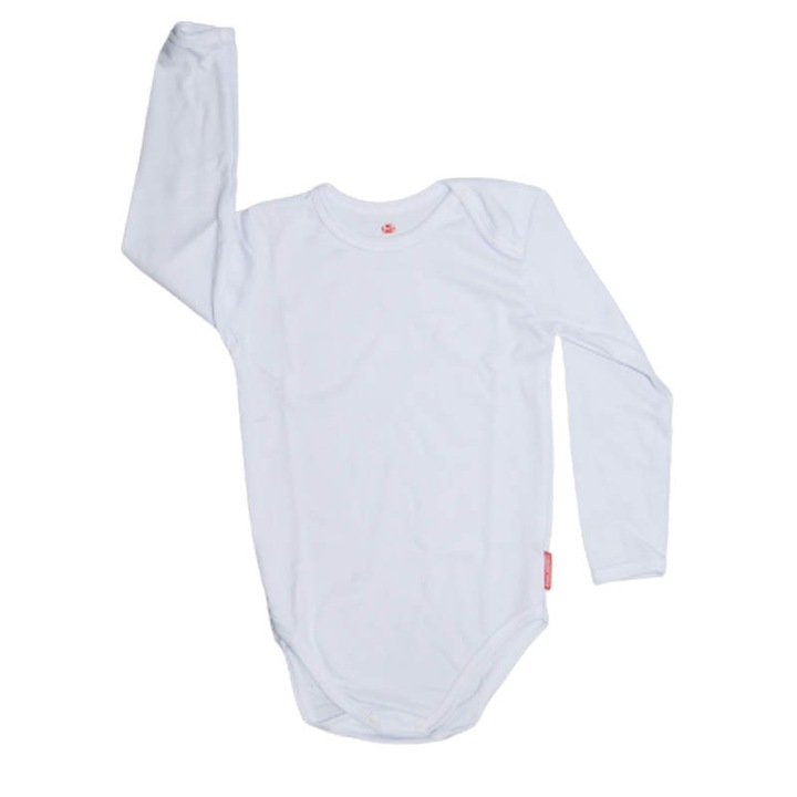 Детско боди с дълъг ръкав Marcinkowski 400940, Бяло 88834