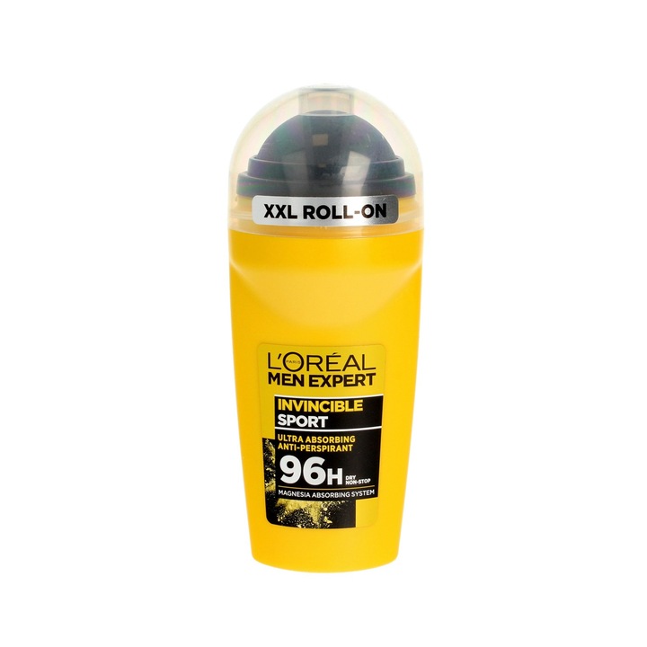 Deodorant roll-on pentru barbati, L'Oreal Paris, 50 ml