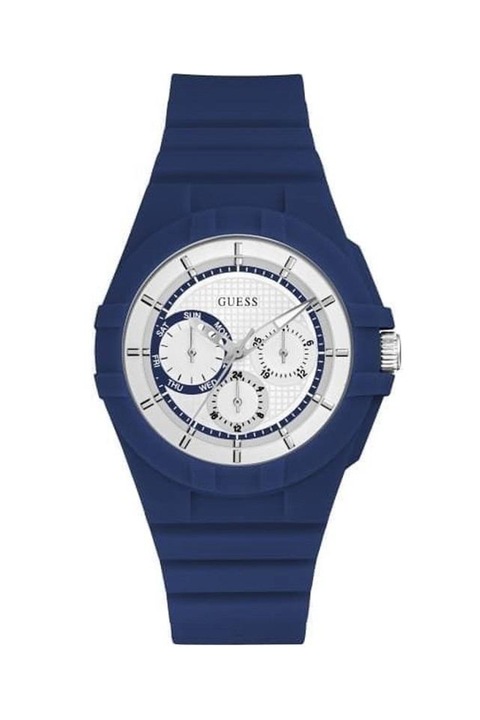 Ceas de dama, Guess, W0942L5, Plastic, Albastru