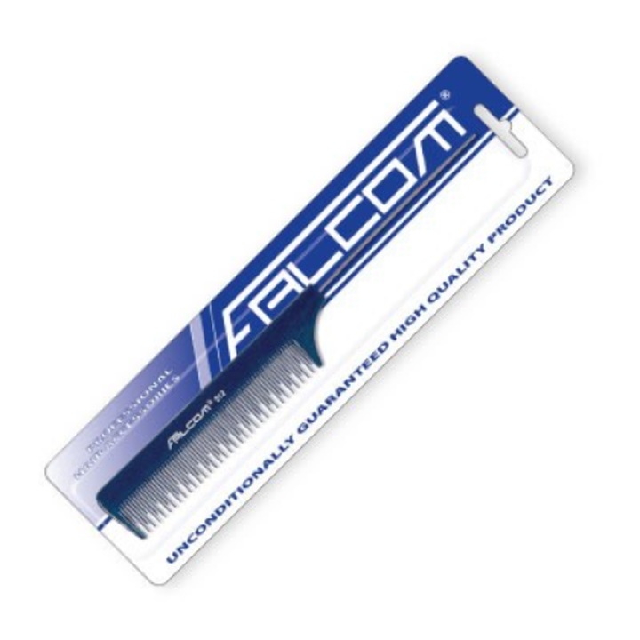 Гребен за коса, Falcon, Top Choice, Пластмасов, Син